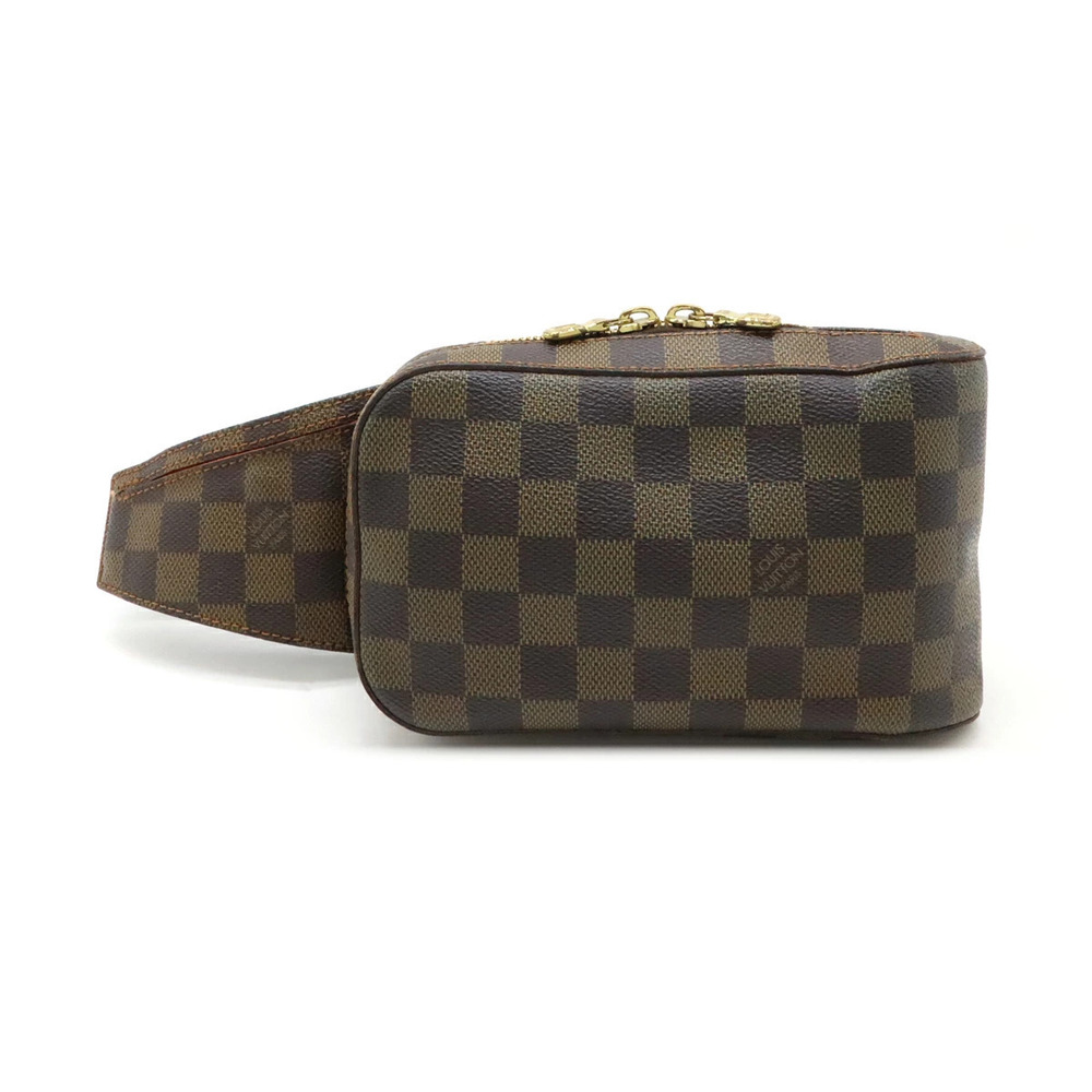 LOUIS VUITTON Damier Geronimos Body Bag Shoulder Waist Pouch